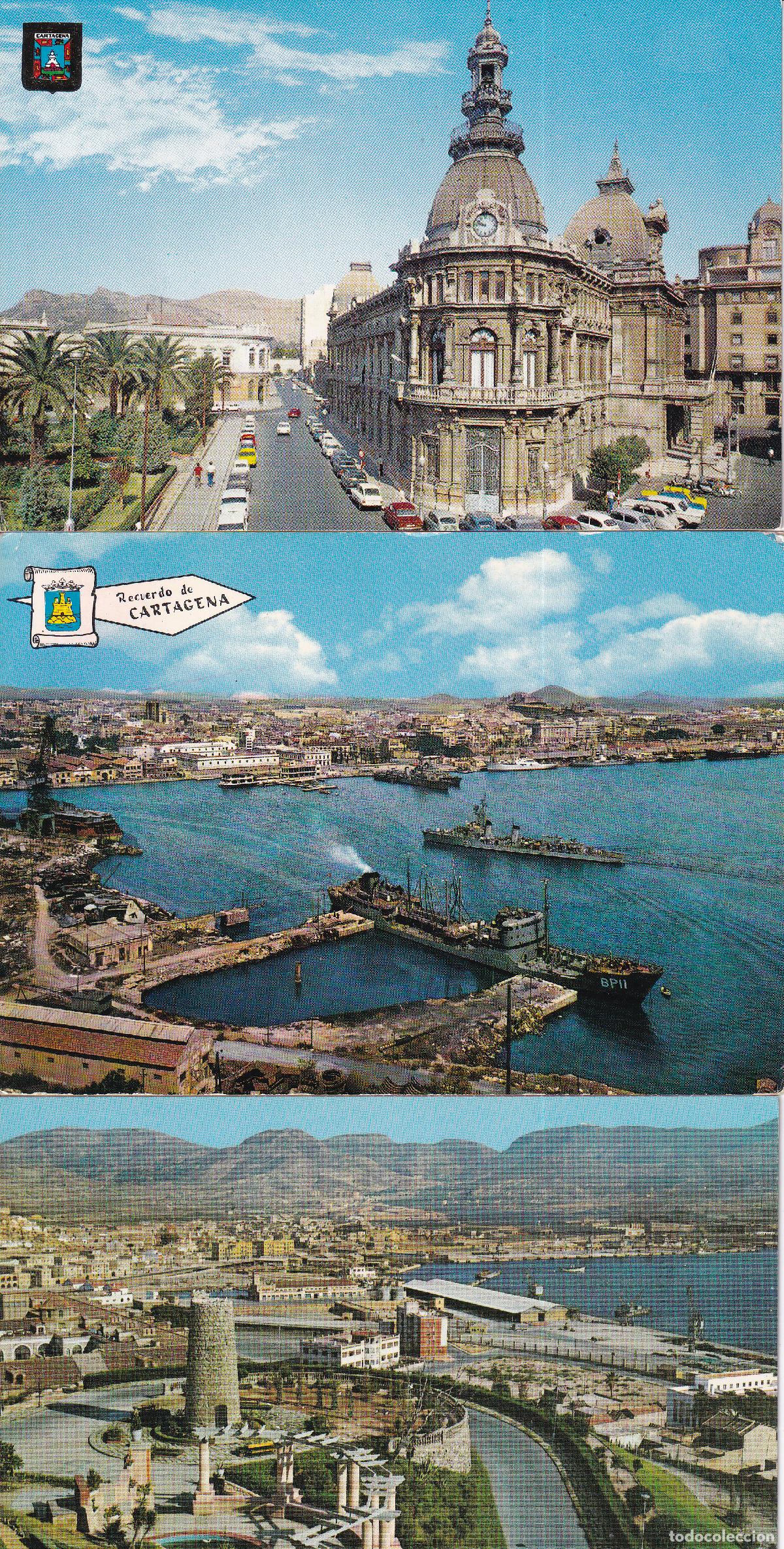 Postales: CARTAGENA TRES POSTALES - Foto 1