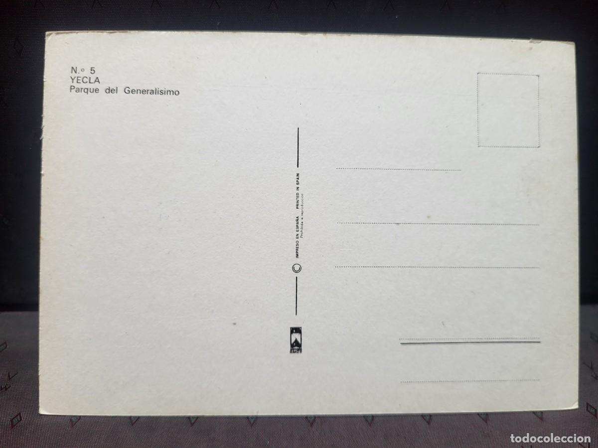 Postales: ANTIGUA POSTAL YECLA MURCIA 5 - Foto 2