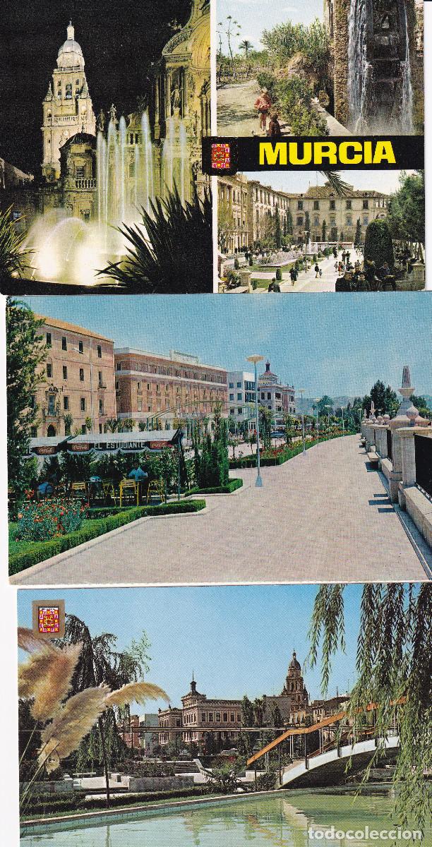 Postales: LOTE TRES POSTALES MURCIA - Foto 1