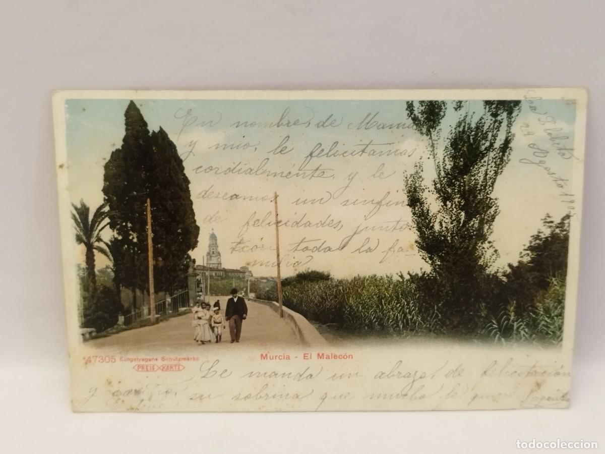 Postales: Postal Murcia. El Malecon. 47305. - Foto 1