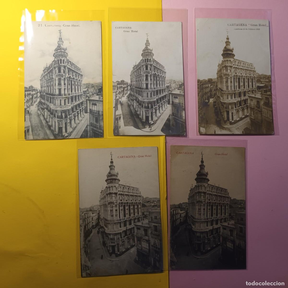 Postales: Postales Cartagena Edificio Gran Hotel - Foto 1