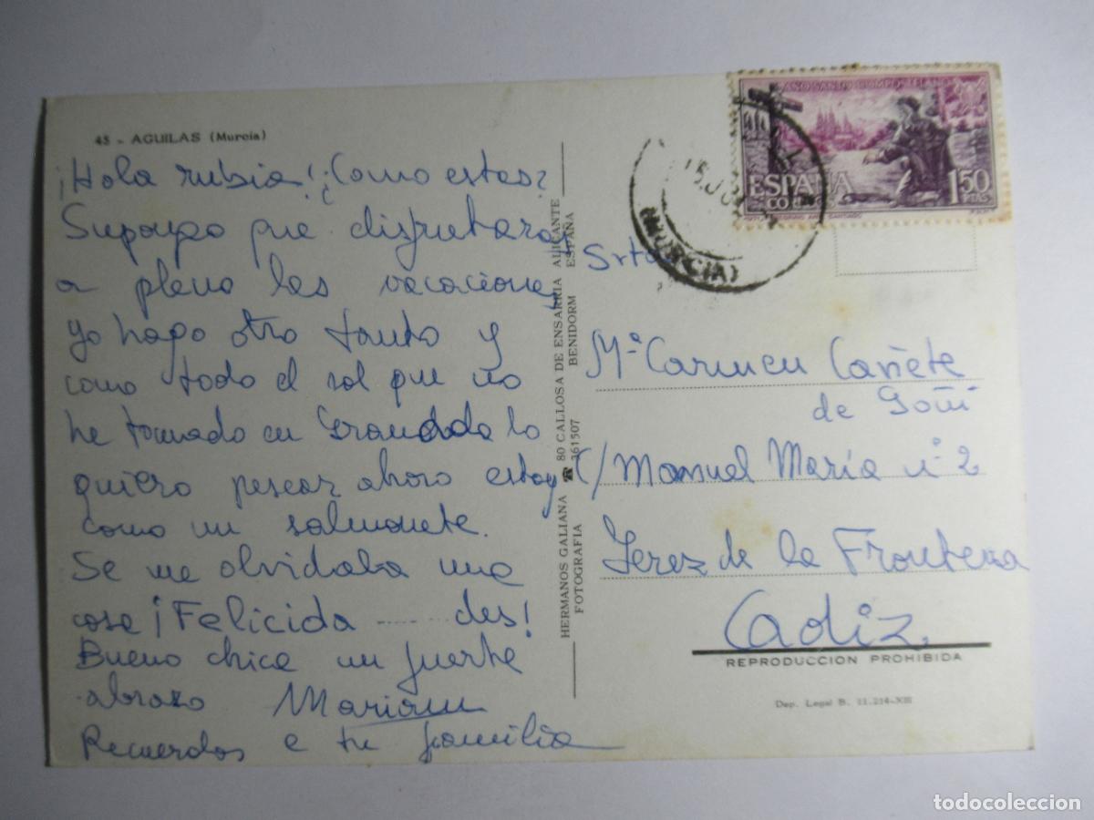 Postales: &Aacute;guilas (Murcia) - Diversos aspectos - Foto 2