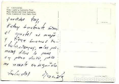 Postales: FLOTA, CUARTEL Y SUBMARINO PERAL.- CARTAGENA - Foto 2