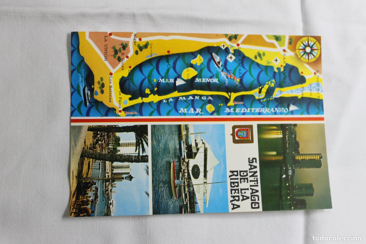 Postales: SANTIAGO DE LA RIBERA DIVERSOS ASPECTOS 1972 - Foto 1
