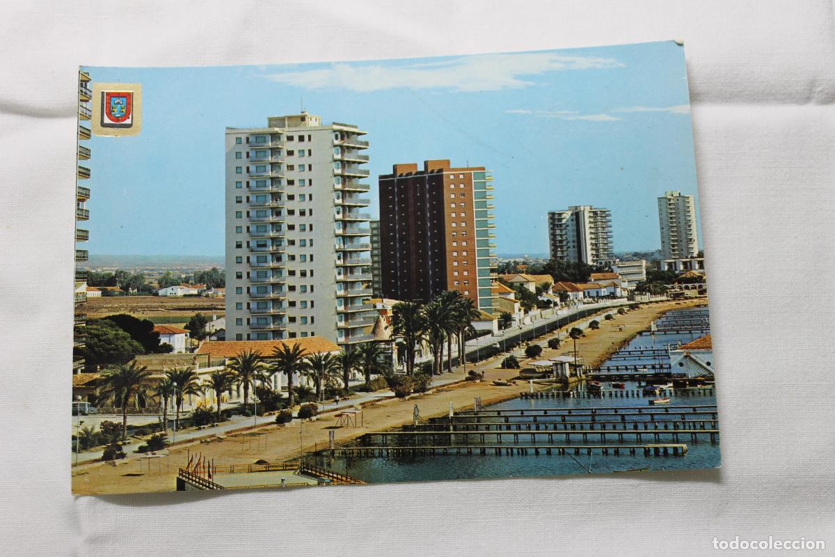 Postales: SANTIAGO DE LA RIBERA PASEO DE COLON - Foto 1