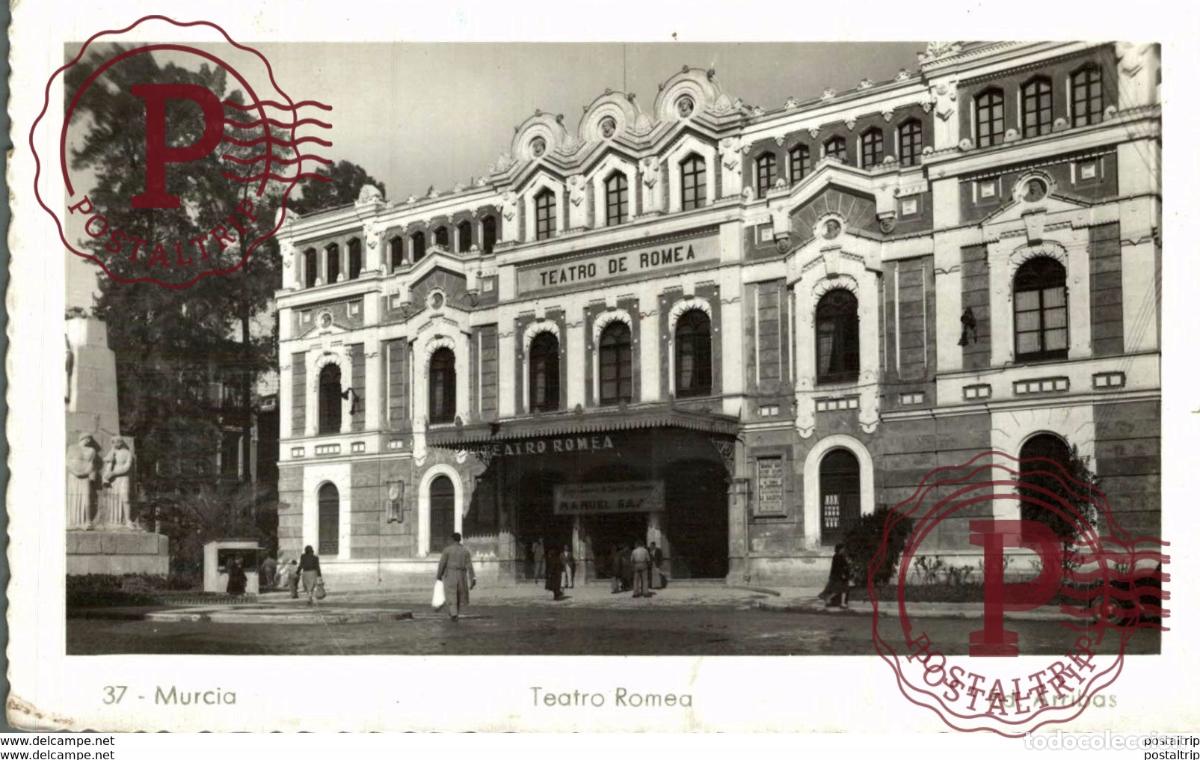 Postales: MURCIA. TEATRO DE ROMEA - Foto 1