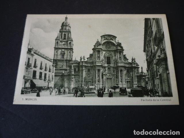 Postales: MURCIA FACHADA DE LA CATEDRAL - Foto 1
