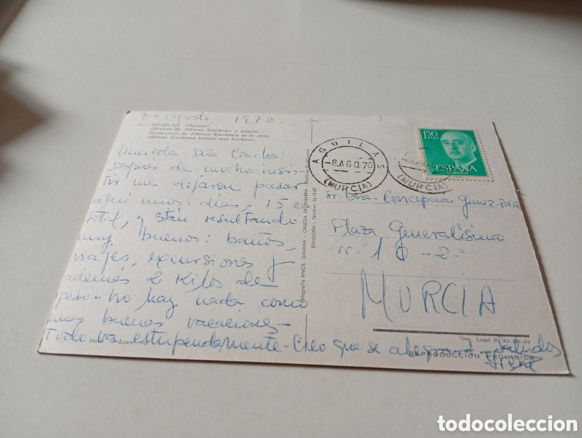 Postales: Postal &Aacute;guilas, Murcia..... - Foto 2