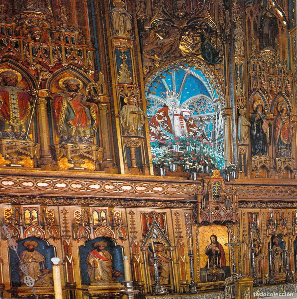 Postales: Postal de la Catedral de Murcia - Altar Mayor - Foto 1