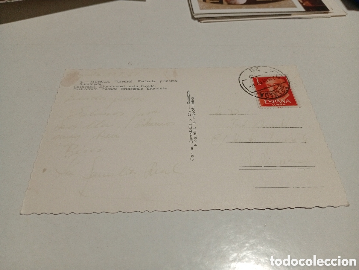 Postales: Postal Murcia catedral - Foto 2