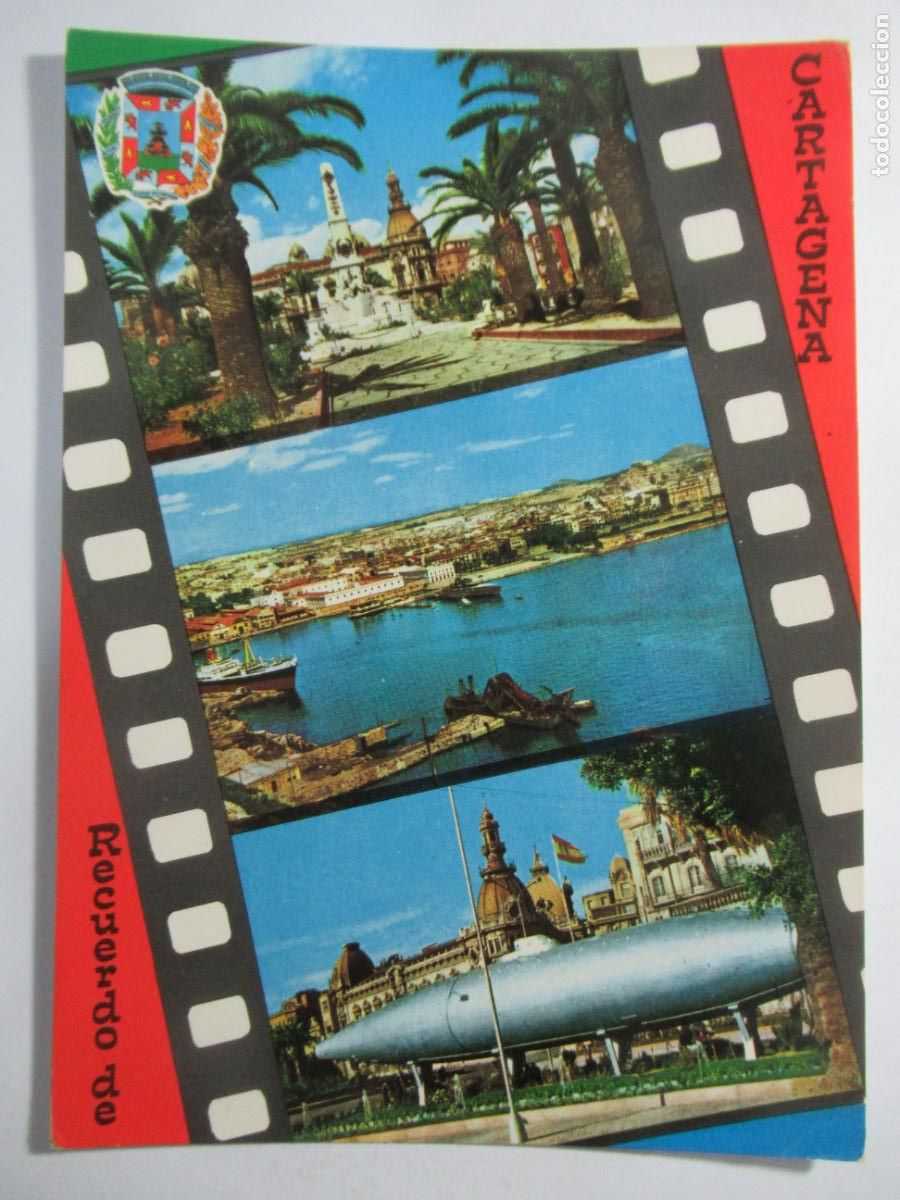 Postales: Cartagena (Murcia) - Diversos aspectos - S/C