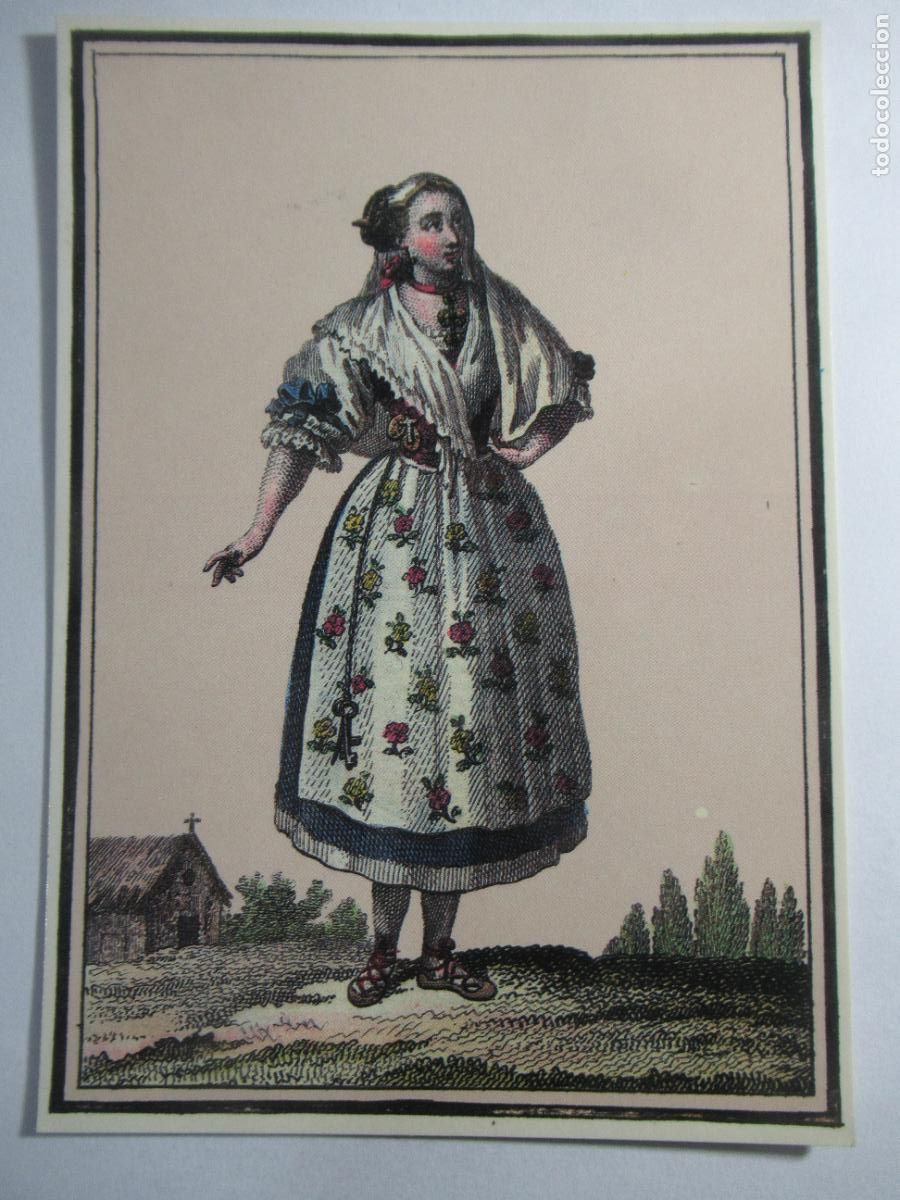 Postales: Labradora de Murcia - Colecci&oacute;n general de los trajes de A. Rodr&iacute;guez - S/C