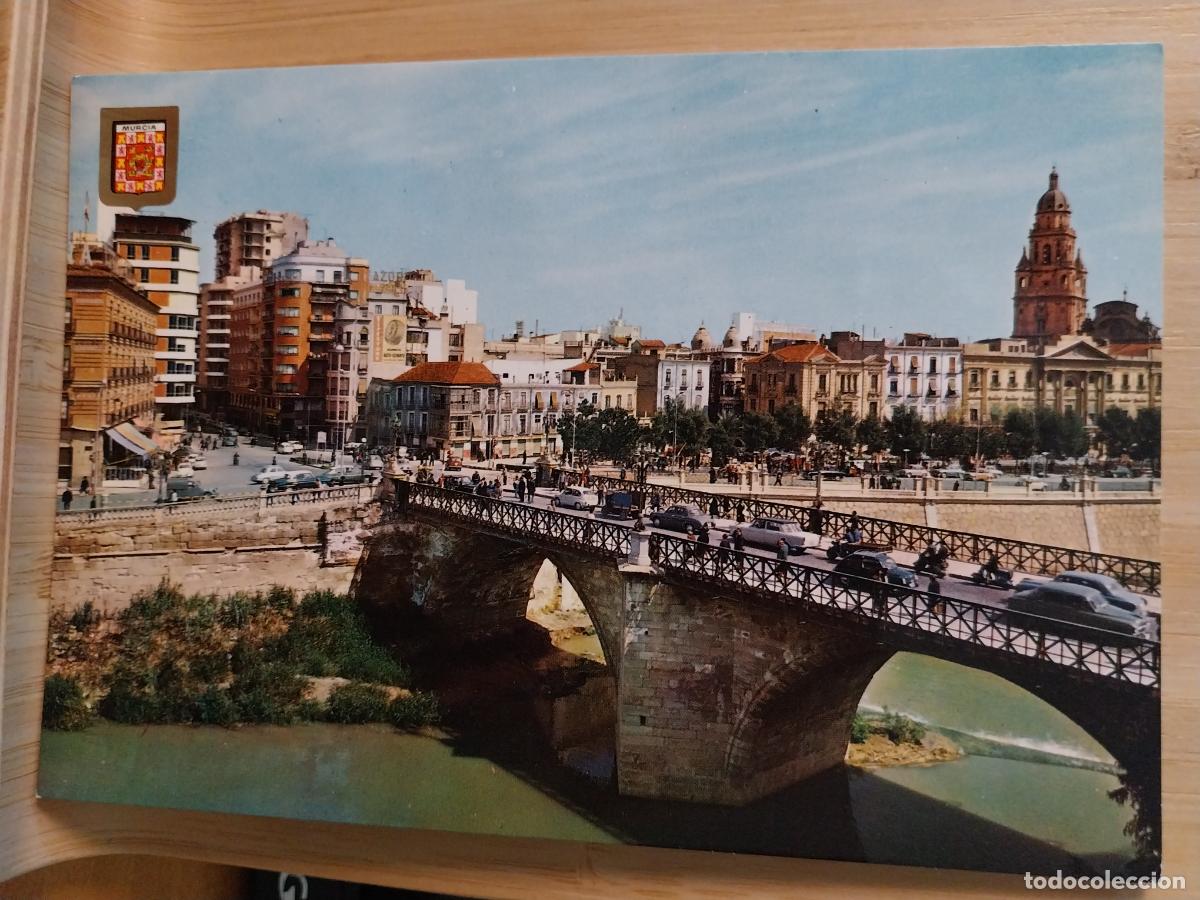 Postales: PUENTE VIEJO PLAZA MARTINEZ TONEL GRAN VIA JOSE ANTONIO MURCIA ED FISA 38 SC ORIGINAL ANIMADA