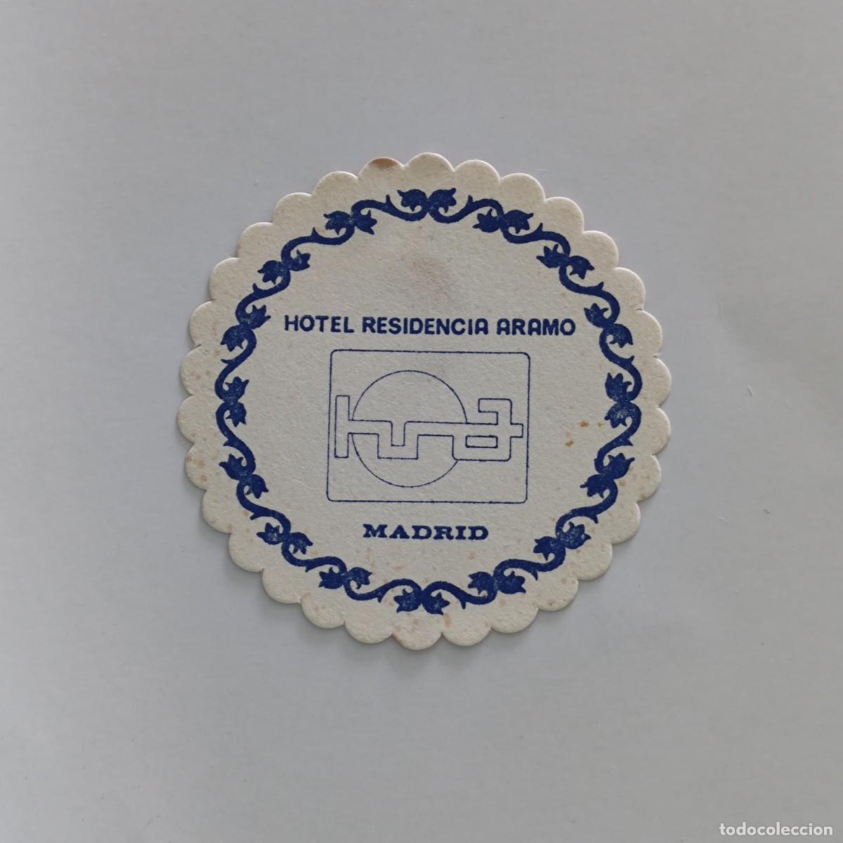 Postales: POSAVASOS - MADRID - ARAMO / HRA - HOTEL RESIDENCIA