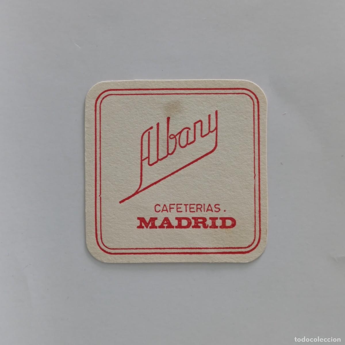 Postales: POSAVASOS - MADRID - ALBANY - CAFETERIAS