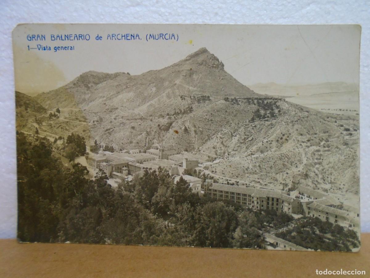 Postales: GRAN BALNEARIO DE ARCHENA(MURCIA)POSTAL FOTOGRAFICA S/C.EDIC.FABERT(VALENCIA) C.A.1910.