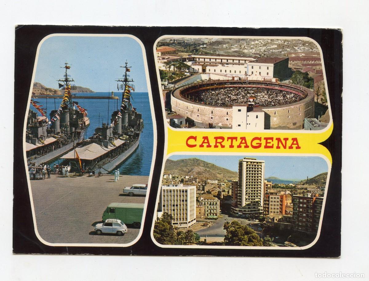 Postales: Postal Cartagena n&ordm; 48 &rdquo;Bellezas de la ciudad&rdquo; Ed. Garc&iacute;a Garrabella, Zaragoza. Enviada 1977