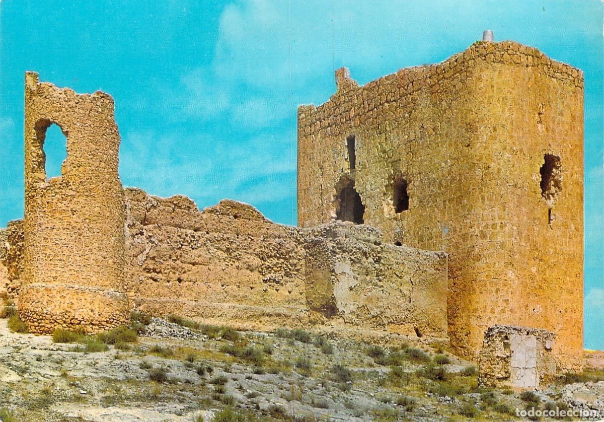 Postales: Postal del Castillo de Jumilla en Murcia - Vista Sur