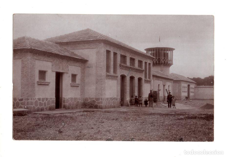 Postales: MURCIA.- ESTACI&Oacute;N DE TREN DE MULA. JUAN DE LA CIERVA Y PE&Ntilde;AFIEL. ABUELO DEL AUTOGIRO Y ALCALDE.