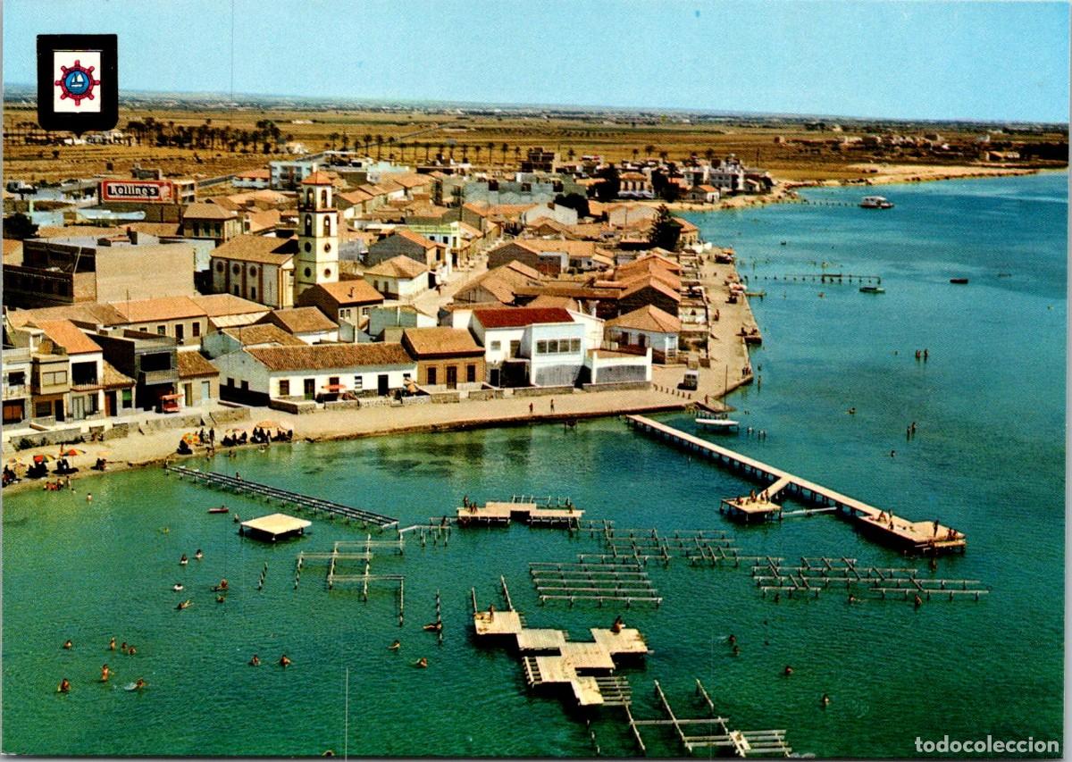 Postales: Los Alc&aacute;zares (Murcia) - Vista a&eacute;rea - Subirats Casanovas 18 - 147x104mm - Mejilloneras