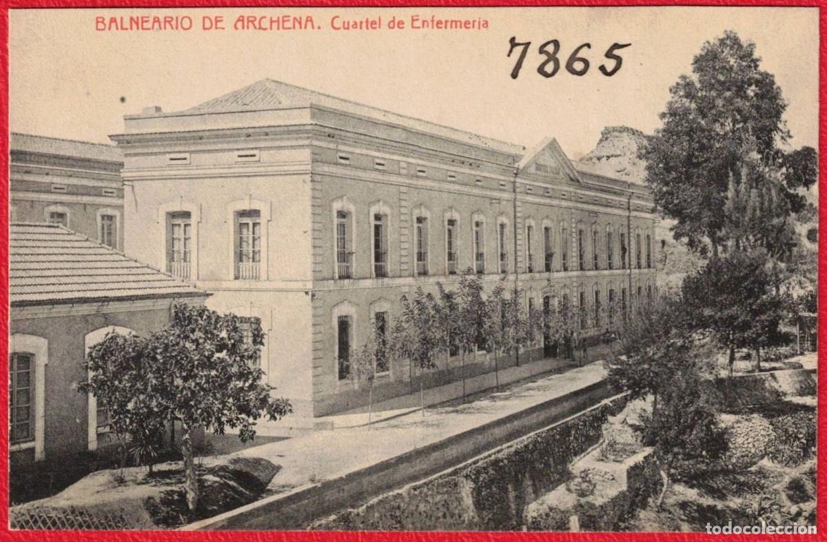Postales: Balneario de Archena - Murcia - Cuartel de Enfermeria - Thomas Barcelona