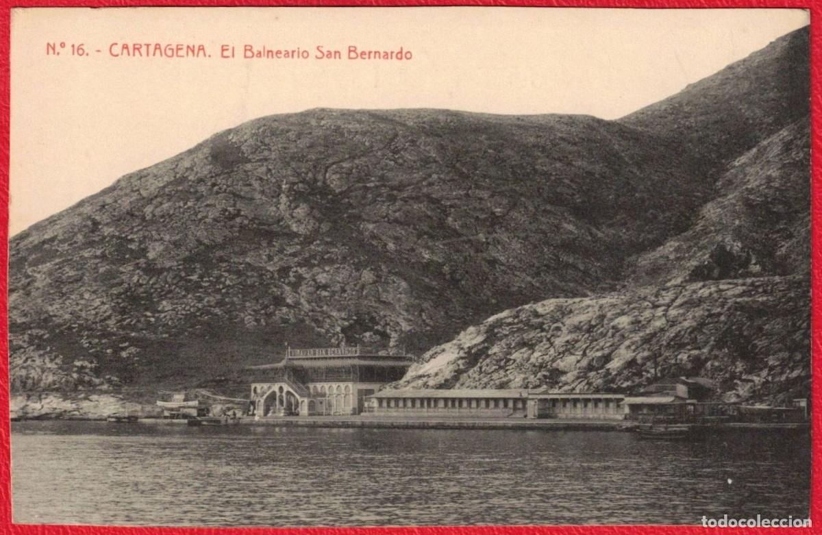 Postales: Balneario de San Bernardo en Cartagena - Murcia - Thomas Barcelona