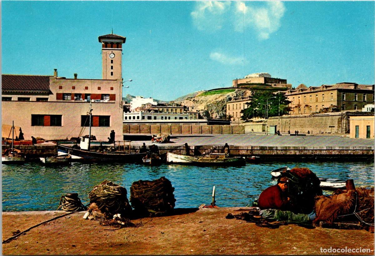 Postales: Cartagena - La Pescader&iacute;a - n&ordm; 8521 - DL. B. 16111-X - Sin m&aacute;s datos - 149x101mm - Remendando Redes