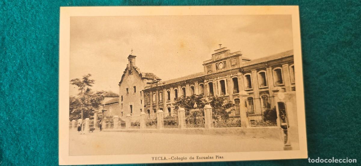 Postales: POSTAL YECLA (1930s) COLEGIO DE ESCUELA PIAS - VALENCIA