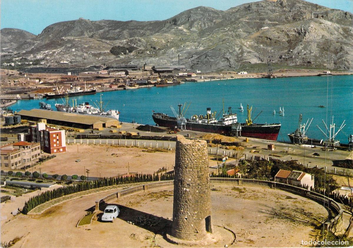 Postales: Postal Cartagena: Parque Torres y Panor&aacute;mica del Puerto