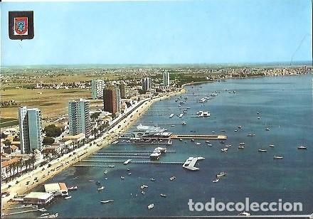 Postales: POSTAL A COLOR N&ordm; 30 SANTIAGO DE LA RIBERA MURCIA VISTA AEREA A SUBIRATS