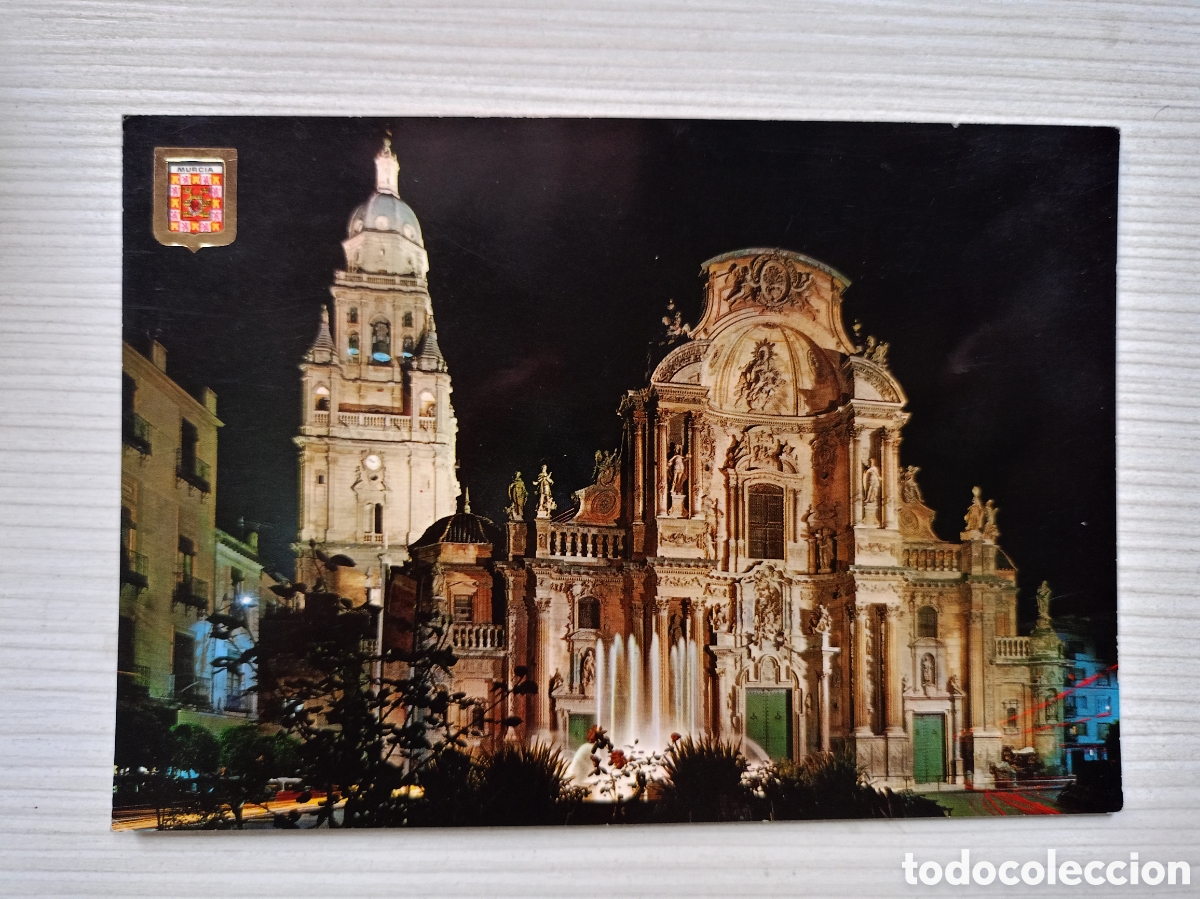 Postales: Murcia Fachada De La Catedral 1964 Fisa N&ordm;33