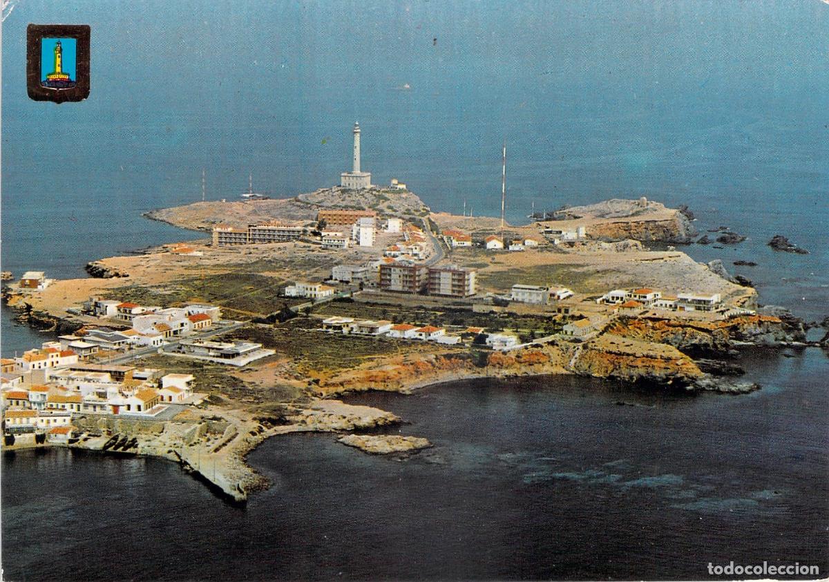 Postales: Postal de Cabo de Palos y su Faro, Cartagena, Murcia