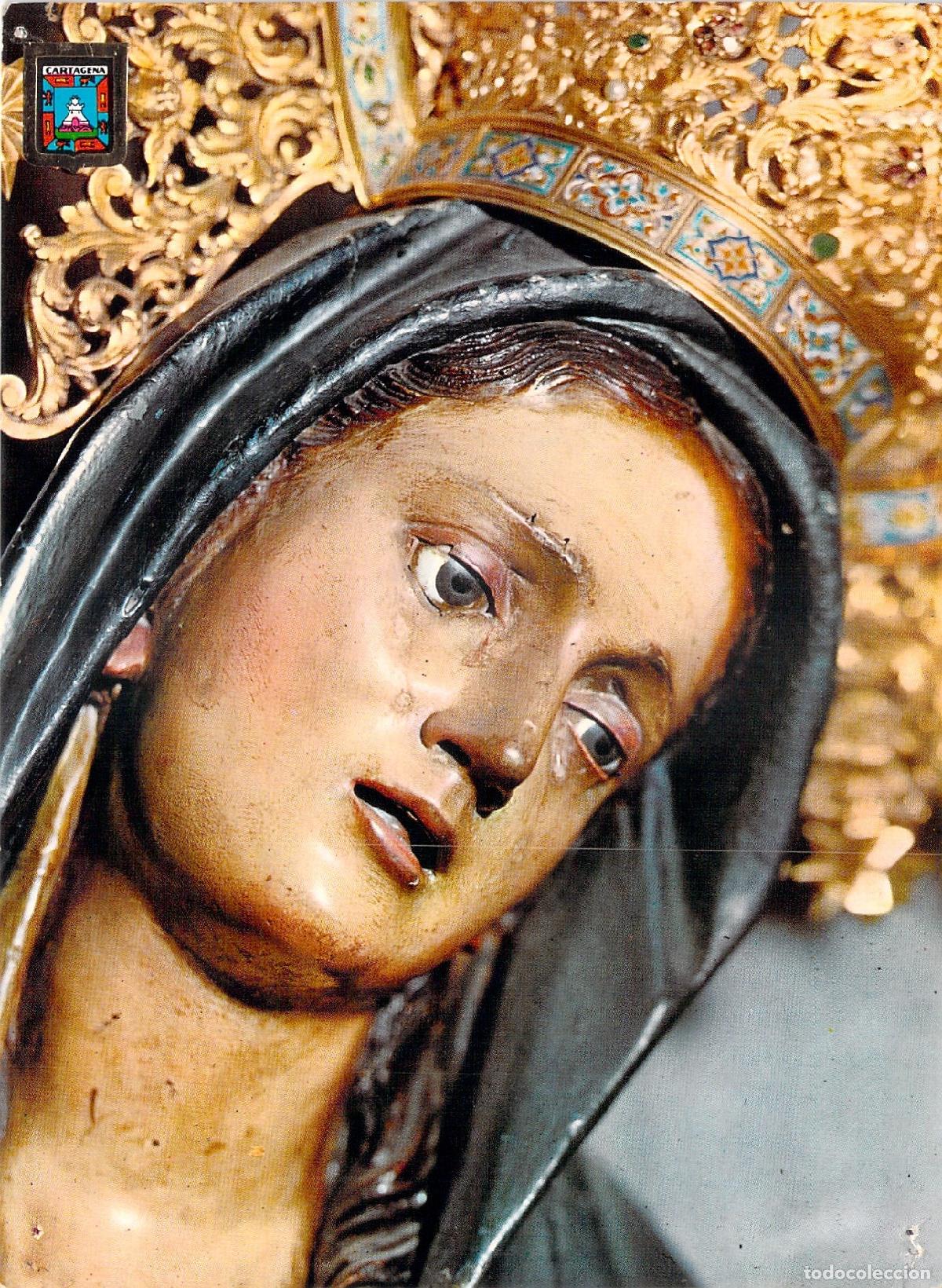 Postales: Postal Sant&iacute;sima Virgen de la Caridad Patrona de Cartagena