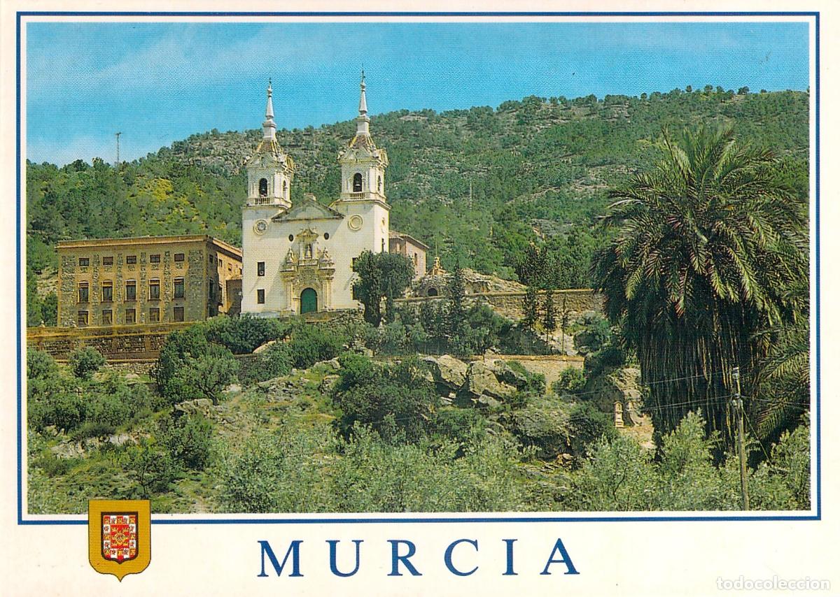 Postales: Postal del Santuario de la Fuensanta en Murcia