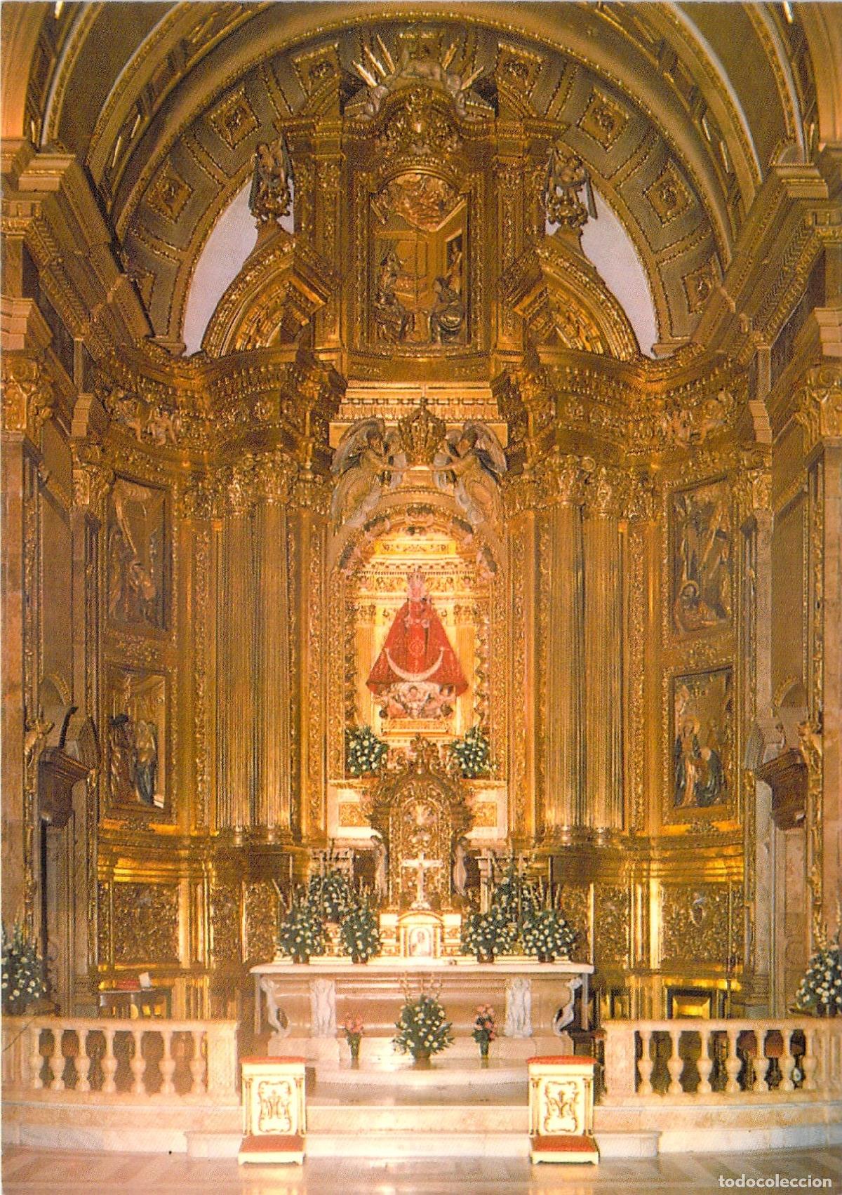 Postales: Postal Santuario de Nuestra Se&ntilde;ora de la Fuensanta, Murcia - Retablo Mayor
