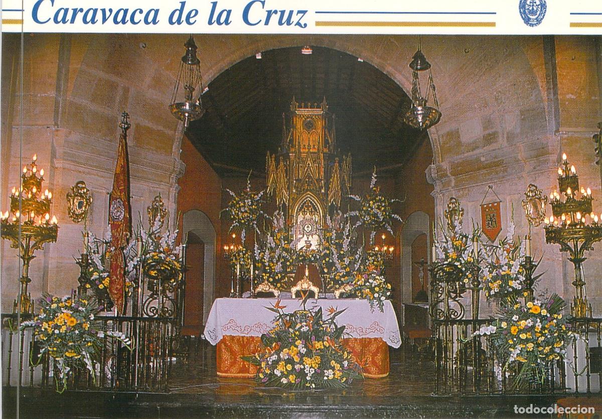 Postales: Postal Caravaca de la Cruz - Altar Mayor del Real Alc&aacute;zar Santuario