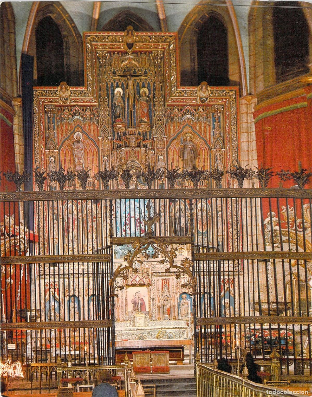 Postales: Postal de la Catedral de Murcia, Altar Mayor