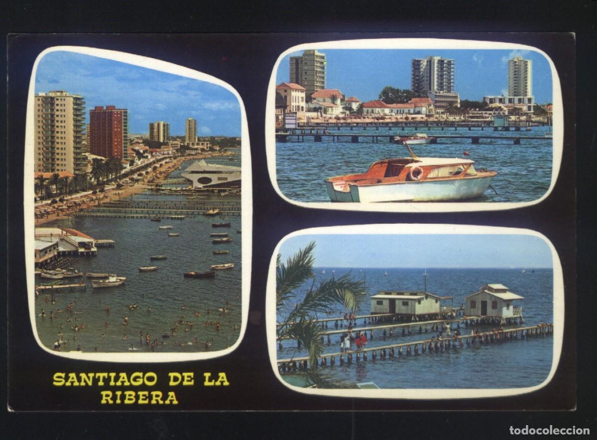 Postales: MU-1027- MURCIA. SANTIAGO DE LA RIBERA. BELLEZAS DE LA CIUDAD. IMAGENES.
