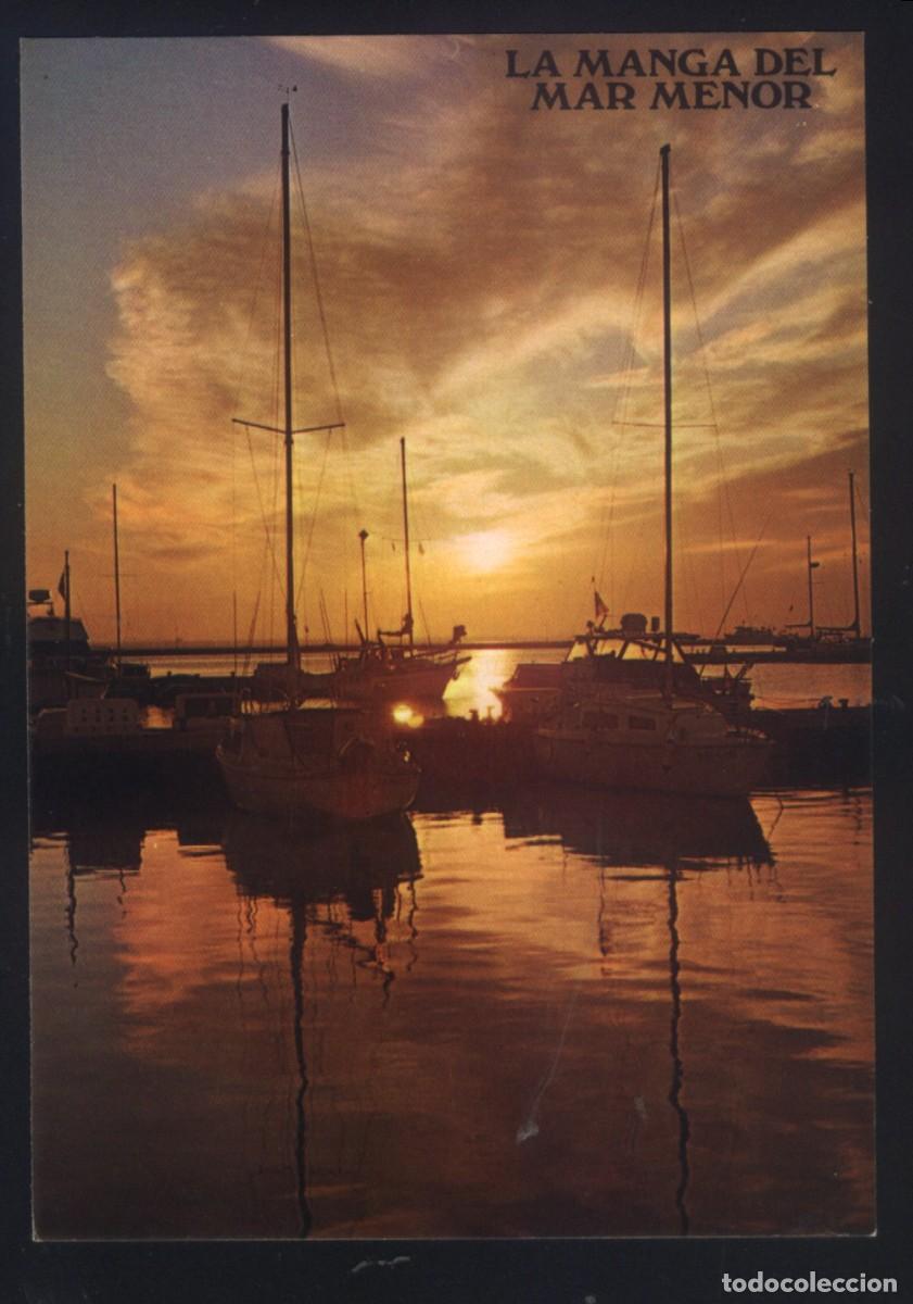 Postales: MU-1028- MURCIA. CARTAGENA. LA MANGA DEL MAR MENOR. PUESTA DE SOL.