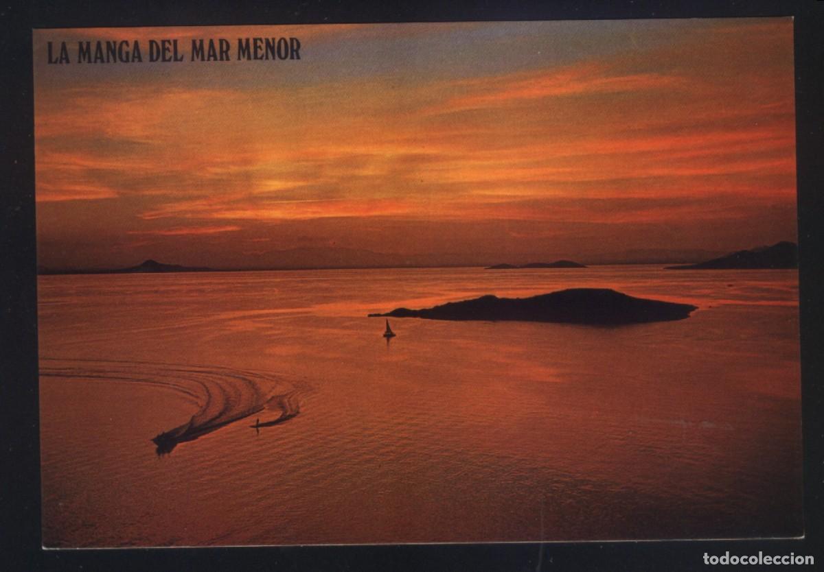 Postales: MU-1032- MURCIA. CARTAGENA. LA MANGA DEL MAR MENOR. PUESTA DE SOL.