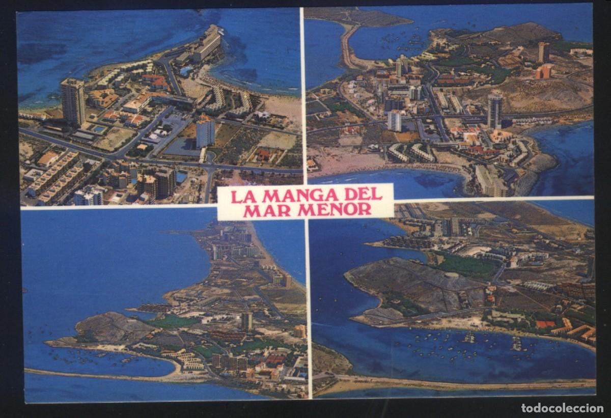 Postales: MU-1038- MURCIA. CARTAGENA. LA MANGA DEL MAR MENOR. VISTAS AEREAS.