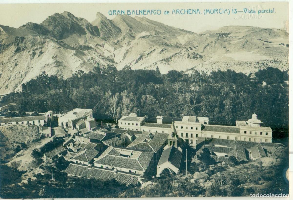 Postales: ARCHENA. GRAN BALNEARIO. VISTA PARCIAL. HACIA 1920.