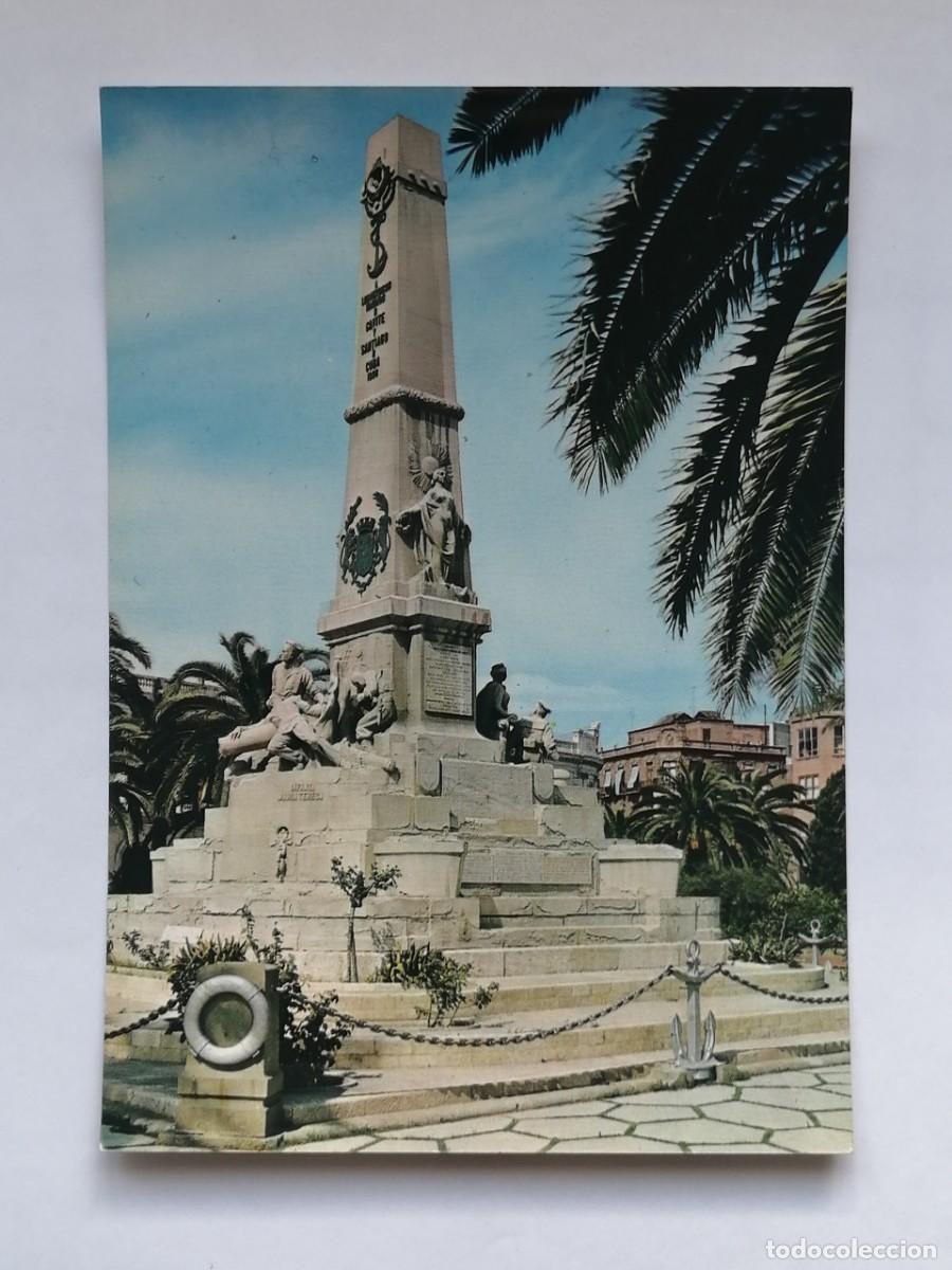 Postales: POSTAL 18411 NUEVA-VISTABELLA 7 CARTAGENA MONUMENTO HEROES DE SANTIAGO Y CAVITE -CUBA FILIPINAS