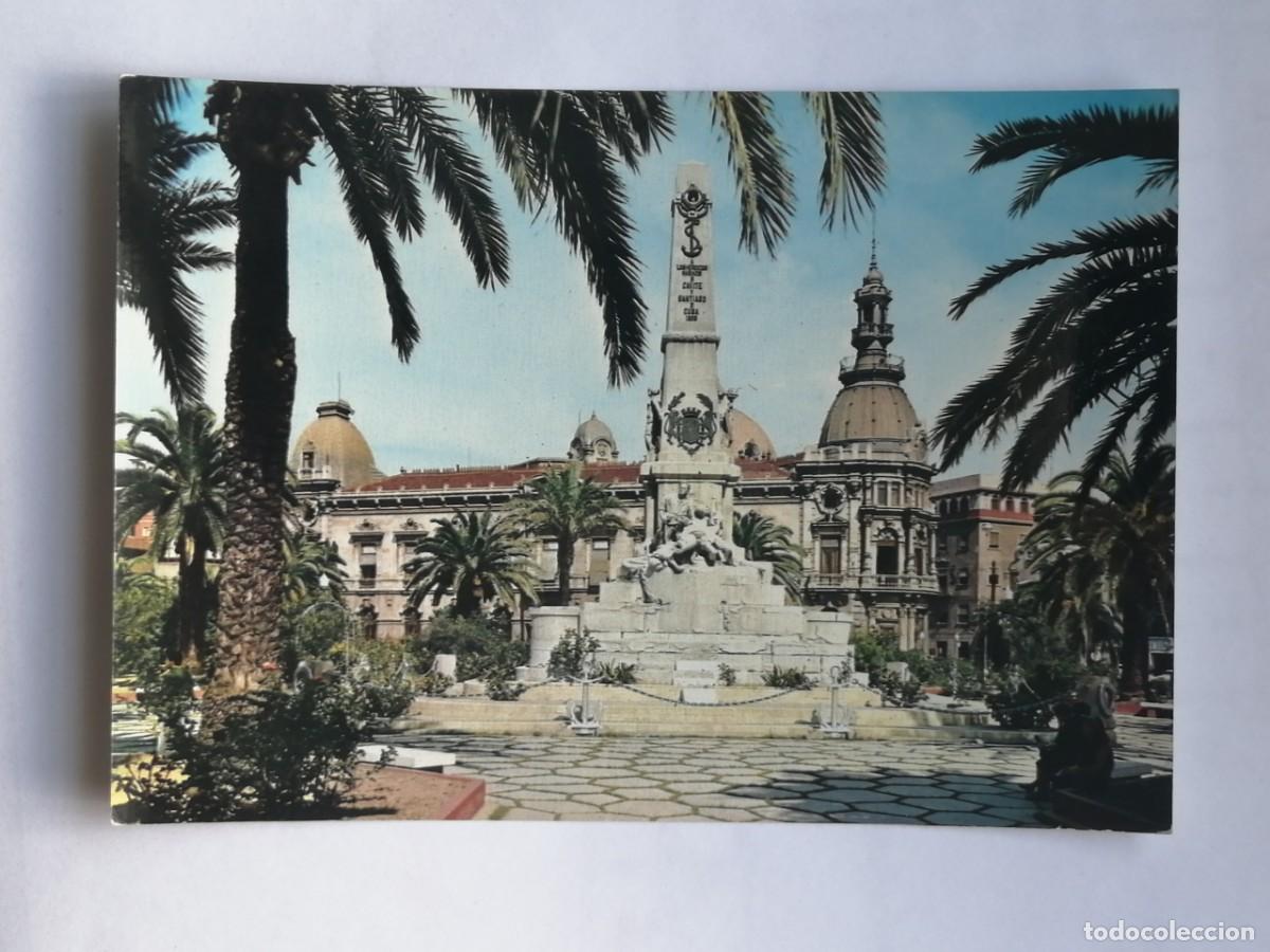 Postales: POSTAL 18412 NUEVA-VISTABELLA 14 CARTAGENA MONUMENTO HEROES DE SANTIAGO Y CAVITE -CUBA FILIPINAS
