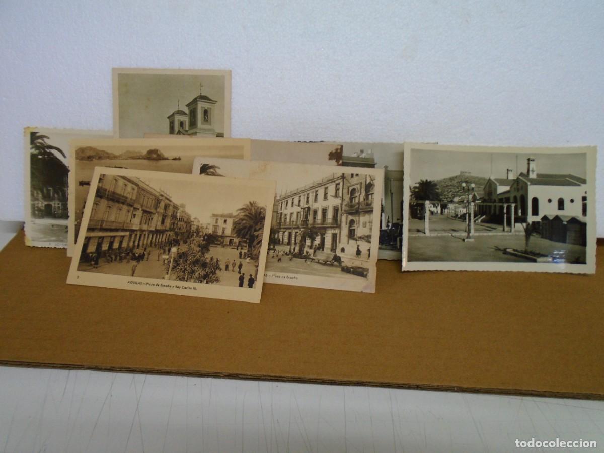 Postales: AGUILAS(MURCIA)LOTE DE 8 POSTALES S/C.EDICIONES VARIAS,A&Ntilde;OS 50/60.