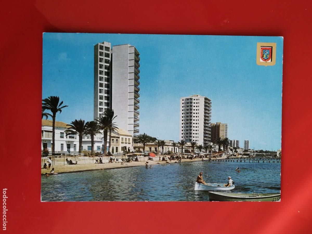 Postales: POSTAL 18582 MAT.S.PEDRO PINATAR 1972-SUBIRATS 16 SANTIAGO DE LA RIBERUA MURCIA PASEO COLON