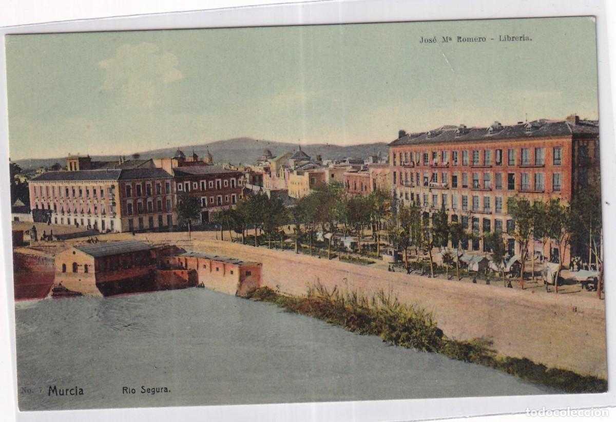 Postales: Jose Mar&iacute;a Romero Libreria. Murcia. Rio Segura. Sin circular.