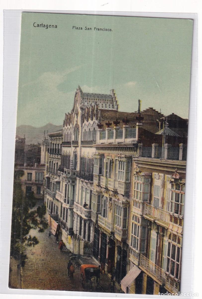 Postales: Cartagena. Paseo San Francisco. Sin circular