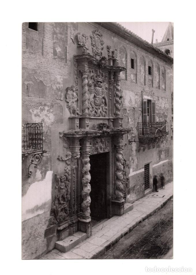 Postales: LORCA.(MURCIA).-CASA DE LOS MORENO ROCAFULL. POSTAL FOTOGR&Aacute;FICA.