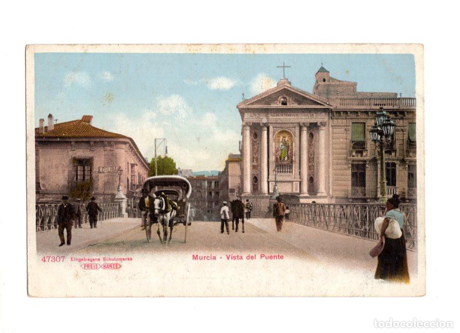 Postales: MURCIA.- VISTA DEL PUENTE. - Foto 1